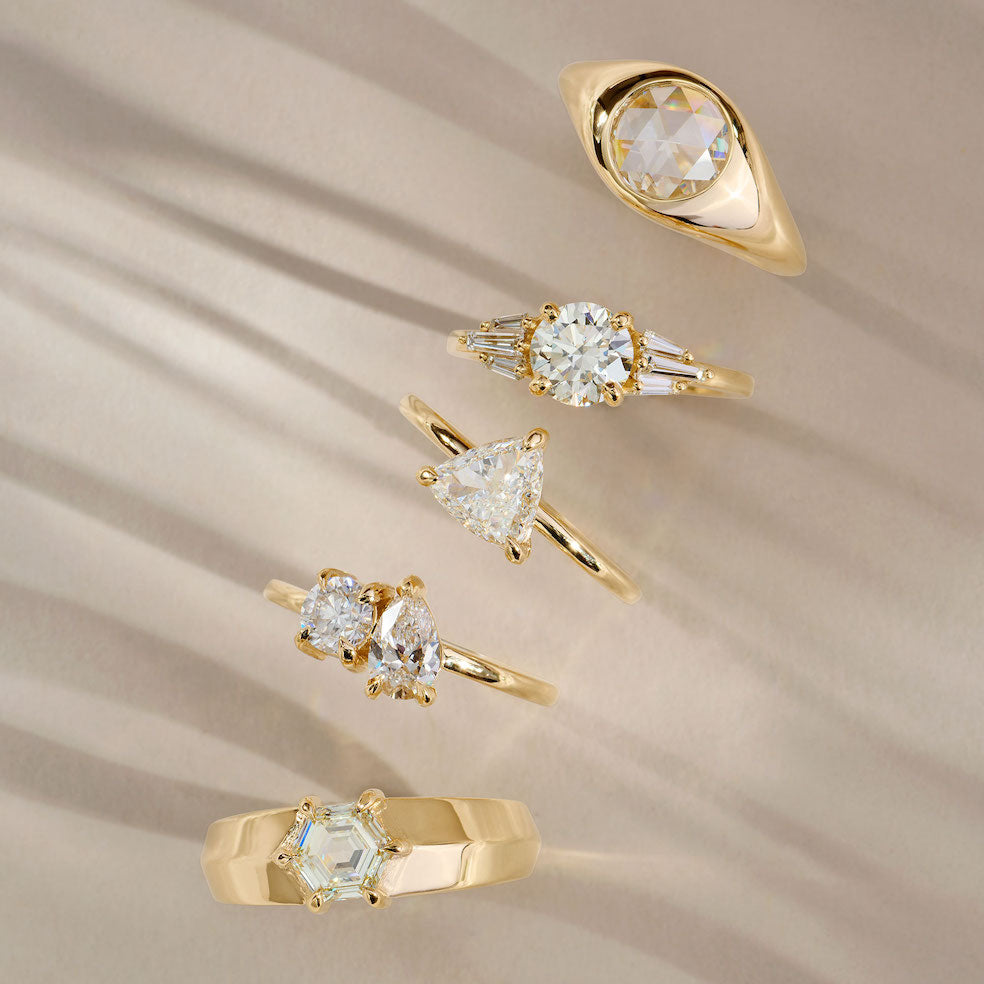 Ready to Ship Engagement Rings