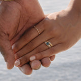 3mm Milgrain Wedding Band