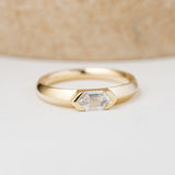 0.31ct Rey Hexagon Diamond Engagement Ring