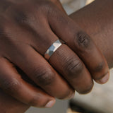 6mm Geo Wedding Band