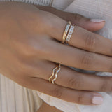 Empress Diamond Baguette Band (Size 6) - Last one!