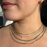 Medium Herringbone Chain Necklace