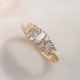 Mosaic Baguette Diamond Ring