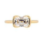 2.08ct Thalia Old Mine Antique Lab Grown Diamond Engagement Ring