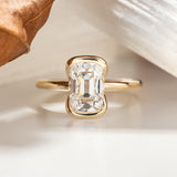 2.08ct Thalia Old Mine Antique Lab Grown Diamond Engagement Ring