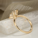 2.08ct Thalia Old Mine Antique Lab Grown Diamond Engagement Ring