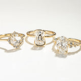 2.08ct Thalia Old Mine Antique Lab Grown Diamond Engagement Ring