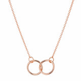 Interlocking Rings Necklace