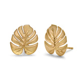 Monstera Studs