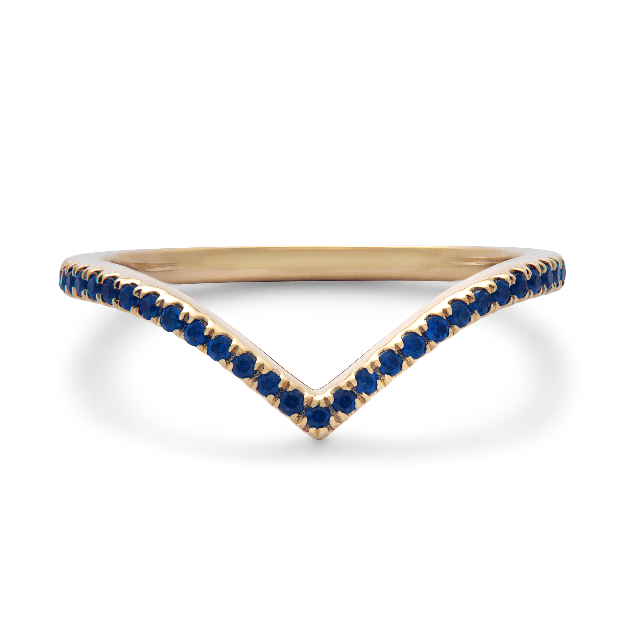 Pave sapphire best sale