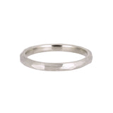 2mm Geo Wedding Band