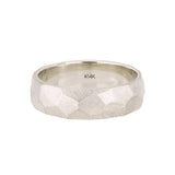 6mm Geo Wedding Band