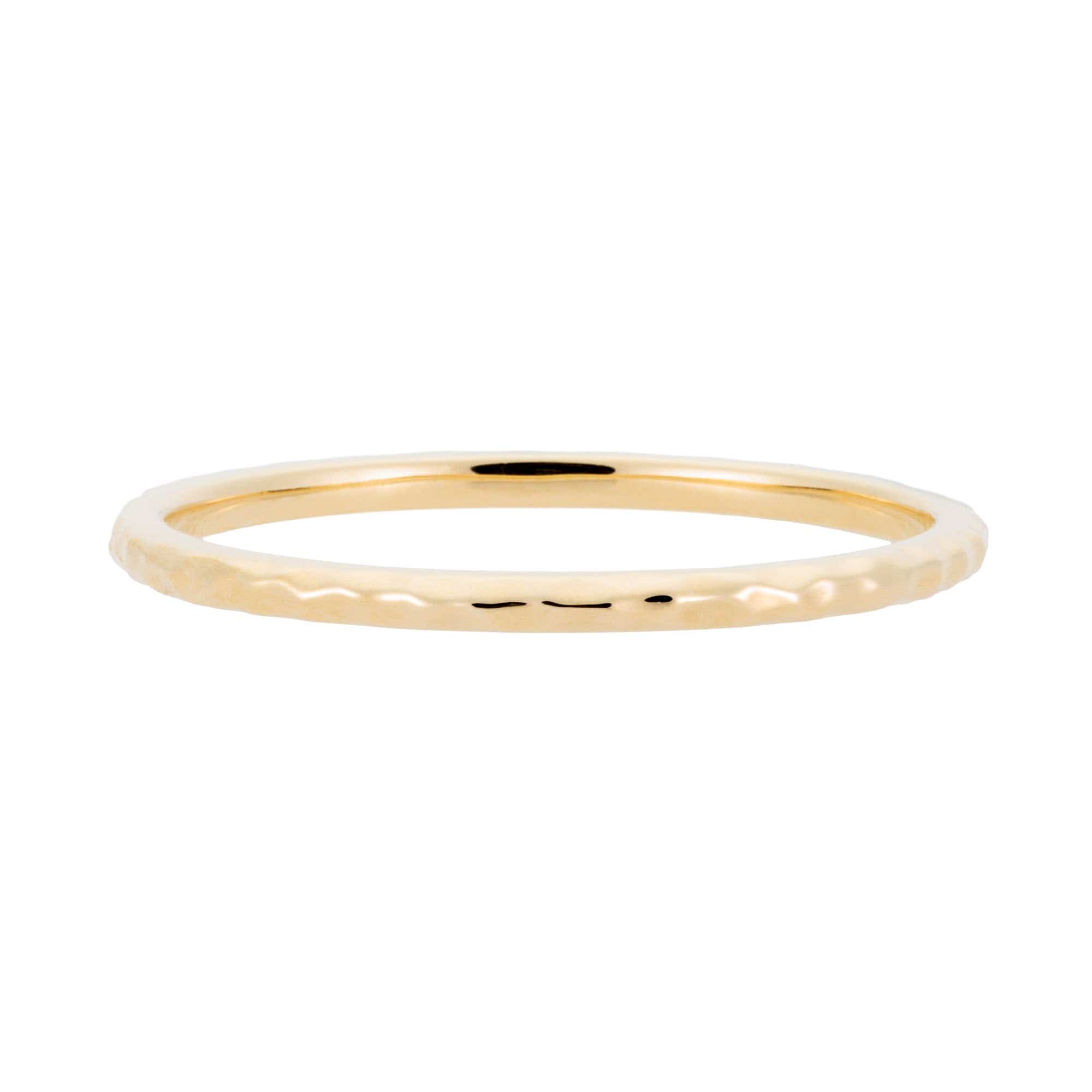Hammered Stacking Ring