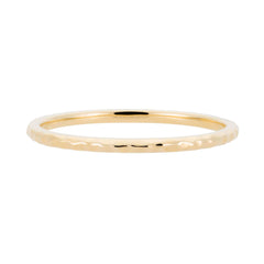 Hammered Stacking Ring