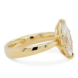 1.74ct Eva Tapered Shank Marquise Lab Grown Diamond Engagement Ring