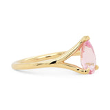 1.25ct Stella Pear Light Pink Sapphire Ring