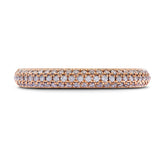Micro Pavé Diamond Wedding Band