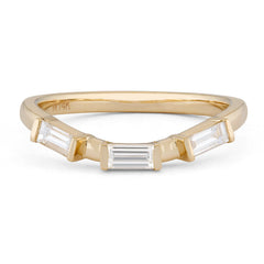 Bar-Set Baguette Wave Band