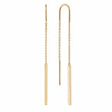 Bar Threader Earrings