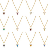 Sapphire & Diamond Baguette Necklace