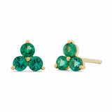 Emerald Florette Studs