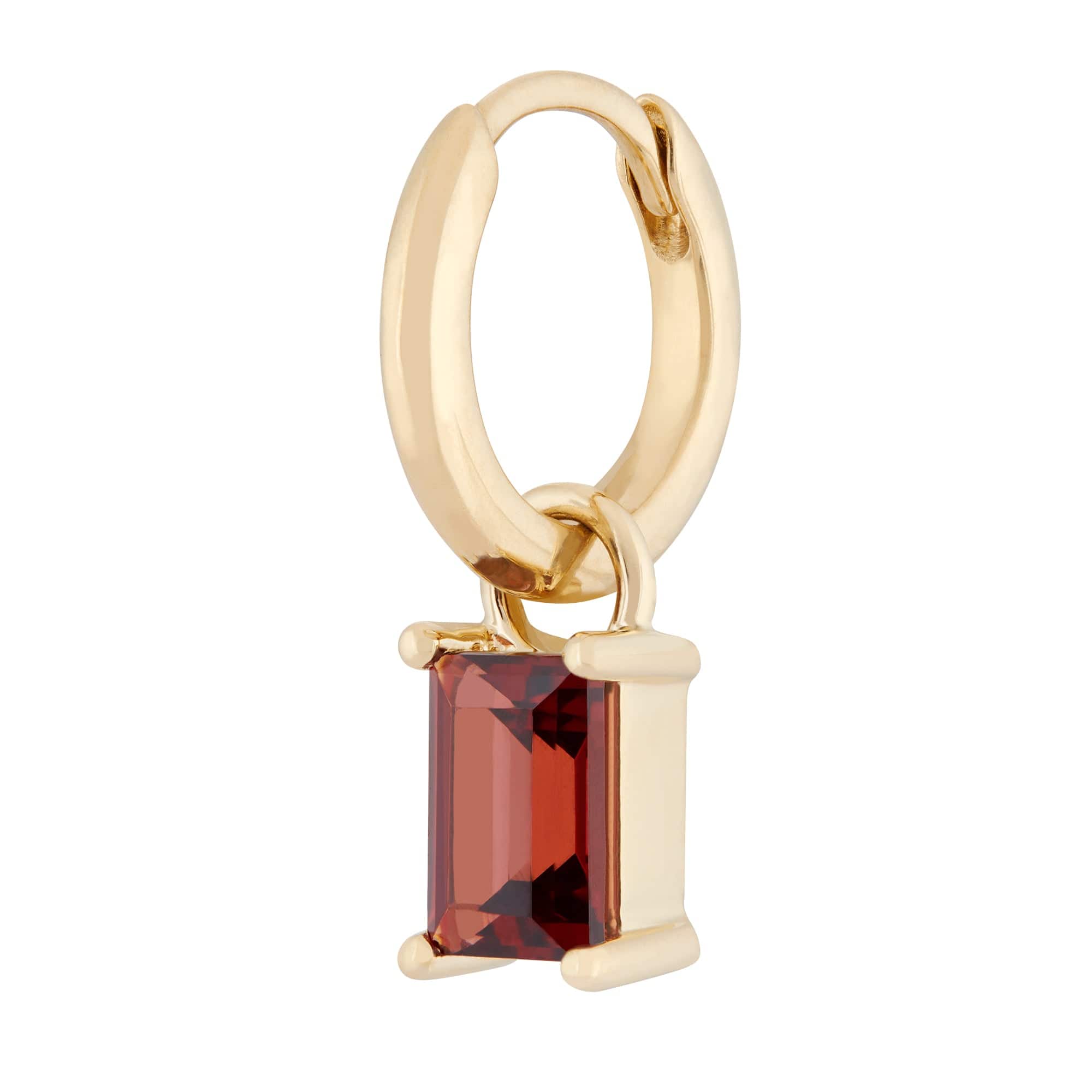 Garnet Huggie Charm
