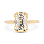 2.08ct Thalia Old Mine Antique Lab Grown Diamond Engagement Ring