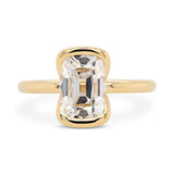 2.08ct Thalia Old Mine Antique Lab Grown Diamond Engagement Ring
