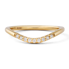 Dipped Diamond Wave Band