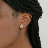 Monstera Studs