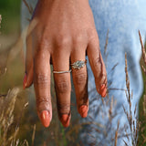 Pear Diamond Wave Band