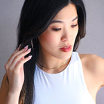 Fine Herringbone Chain Necklace