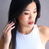 Fine Herringbone Chain Necklace