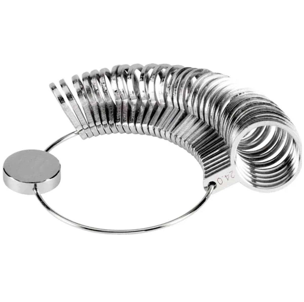 Product photo of skinny ring sizer