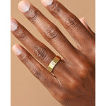 6mm Men's Flat Wedding Band