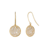 Pavé Diamond Dangle Earrings