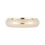 knife edge band for unisex wearer