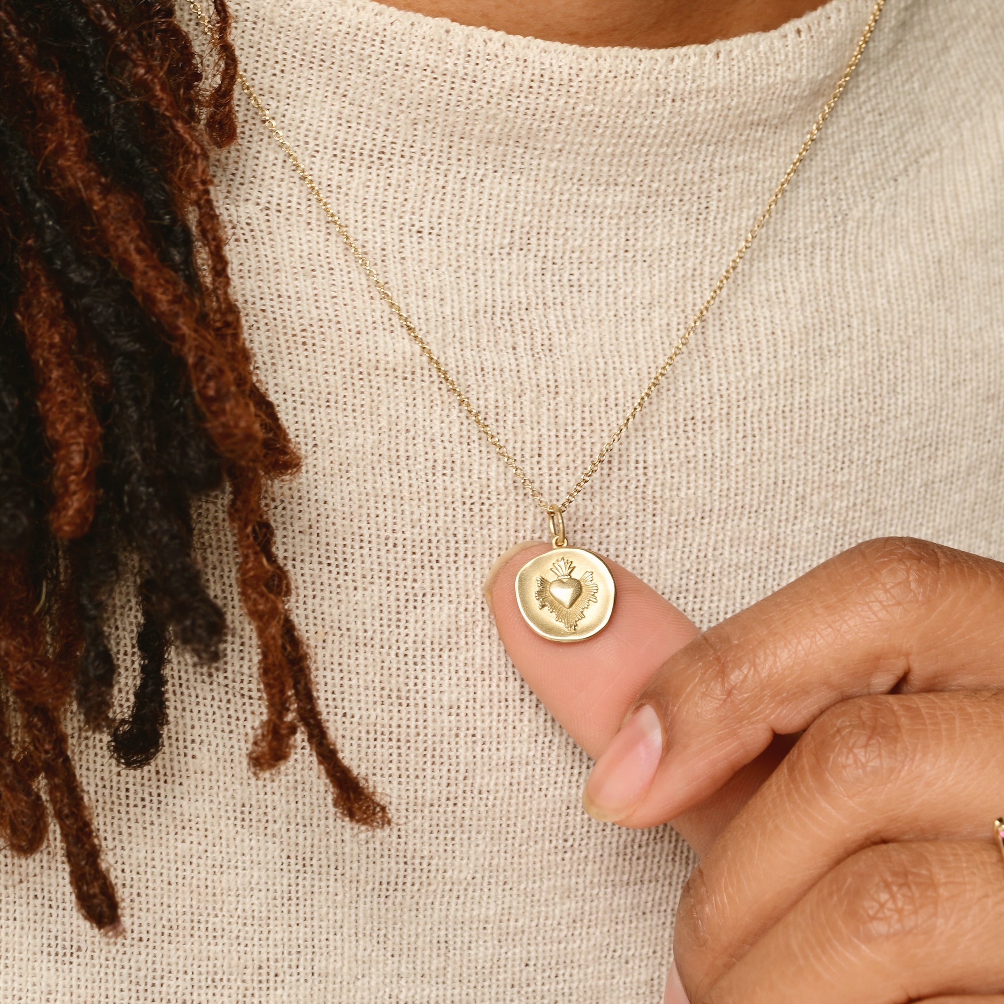 Behind the design: Valerie's Sacred Heart Pendant