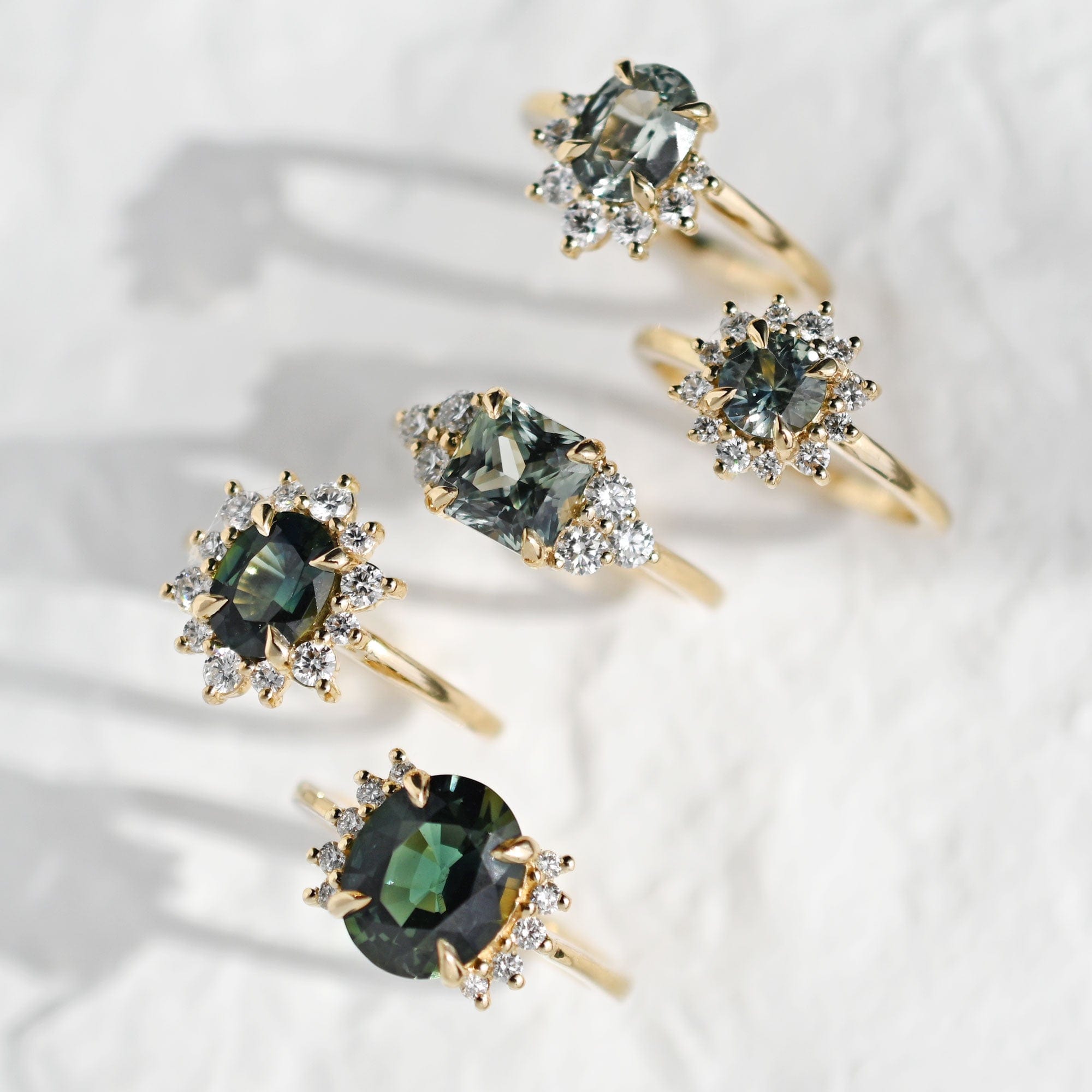 Green Sapphire vs Emerald:  Which Green Gemstone is Right for Your Engagement Ring?