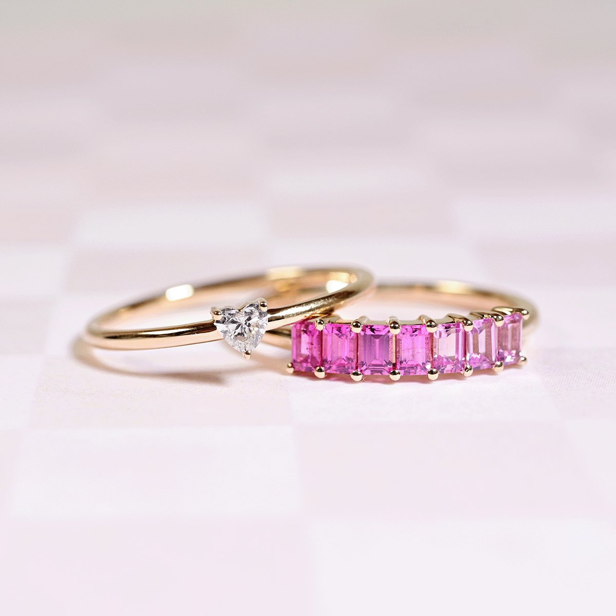 1.31ct Tiana Oval Pink Sapphire & Diamond Halo Engagement Ring