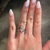 1.87ct Carmen Marquise Lab Grown Diamond Engagement Ring