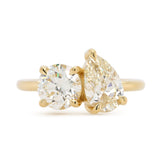 Custom Toi Et Moi Diamond Ring