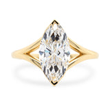 Custom Marquise Lab Grown Diamond Engagement Ring
