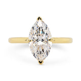 Custom Marquise Lab Grown Diamond Engagement Ring