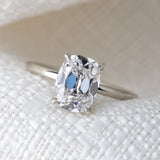 2.21ct Vera Cushion Lab Grown Diamond Engagement Ring