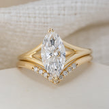 Custom Marquise Lab Grown Diamond Ring