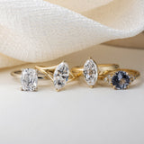 Custom Marquise Lab Grown Diamond Ring
