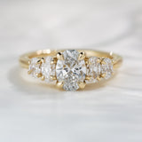 1.01ct Clara Oval Lab Grown Diamond Engagement Ring