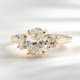 1.70ct Zara Oval Lab Grown Diamond Engagement Ring