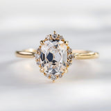 1.50ct Serena Antique Cushion Lab Grown Diamond Engagement Ring